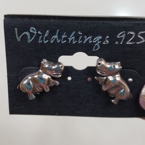 Wildthings Hippo Earrings